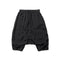 JULIUS 907PAM2 Black / Glide Drop Crotch Pants